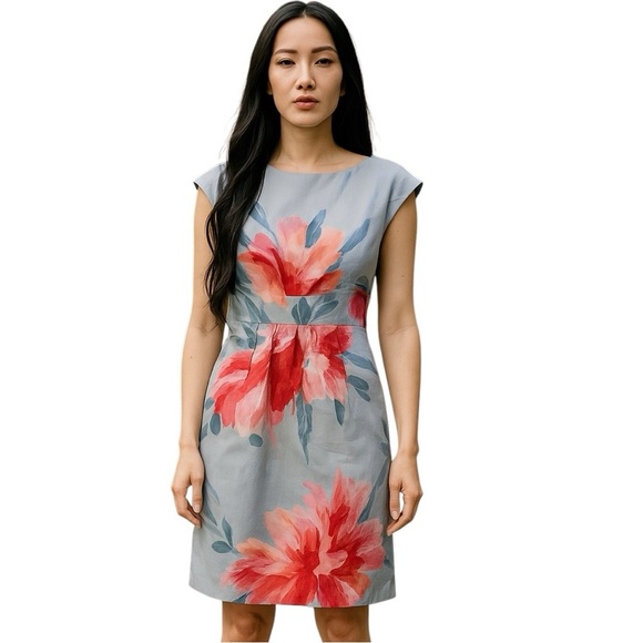 SD Collection Women Floral Dress Size 10 - Picture 1 of 4
